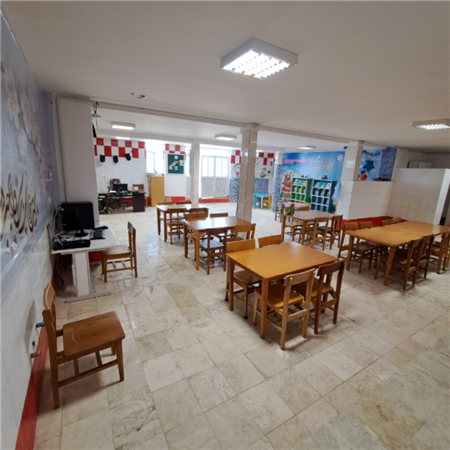 نمای داخلی کتابخانه عمومی فرهنگ